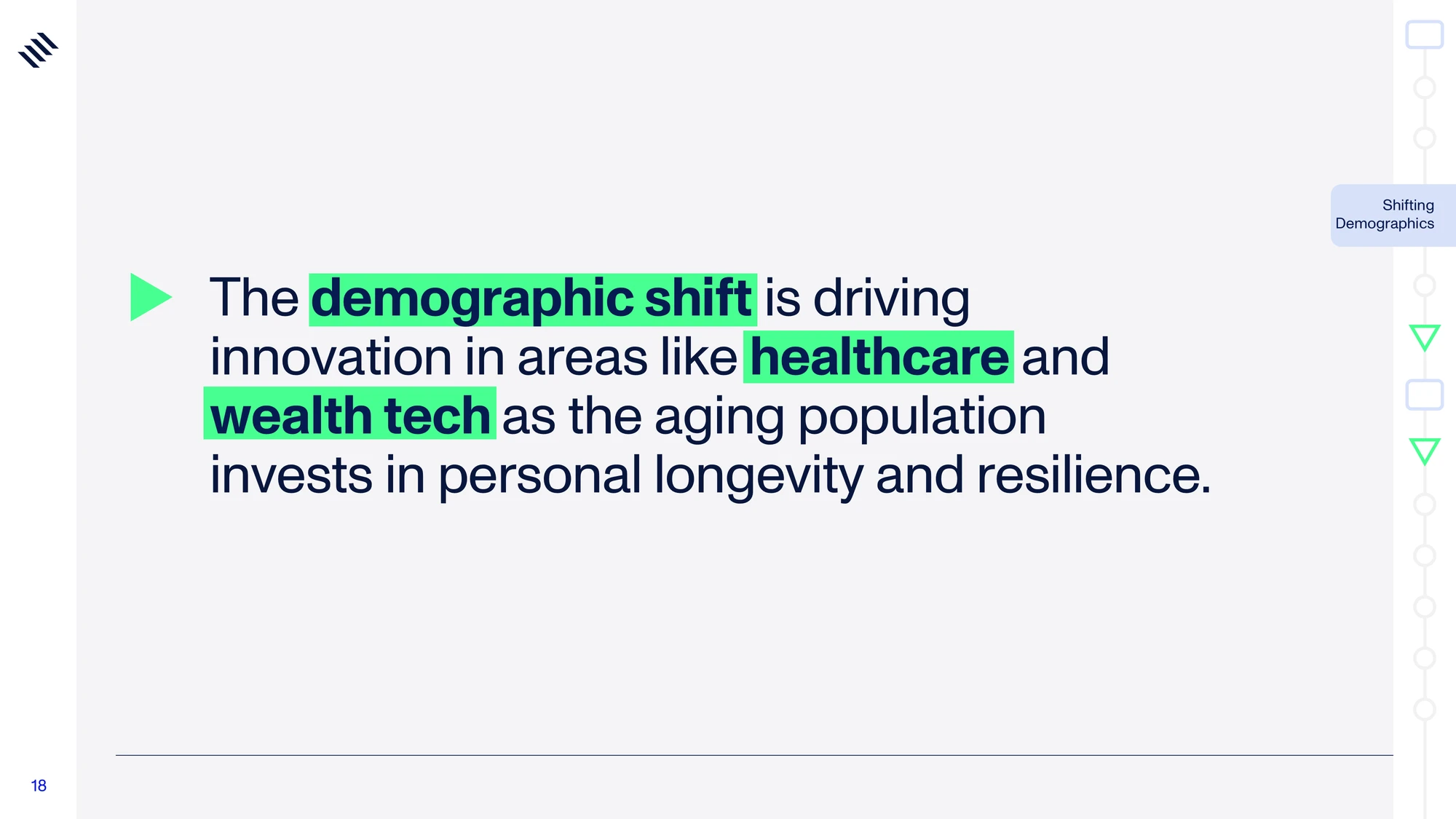Global Mega Trends 2026 — slide 18